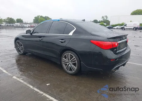 2016 Infiniti Q50 3.0T Sport z USA, uszkodzony, nr VIN JN1EV7AR2GM342228